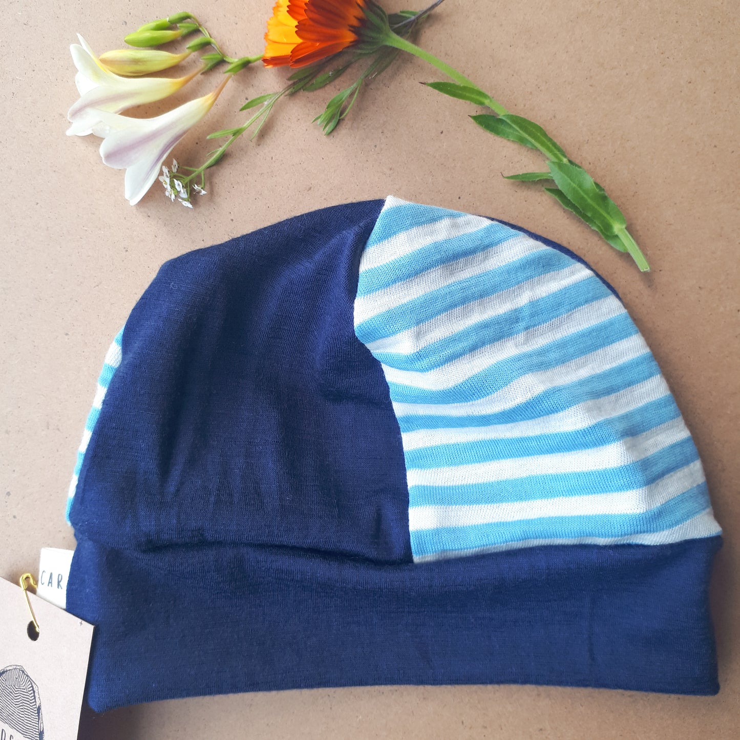 Merino Baby Beanie 3-6 months