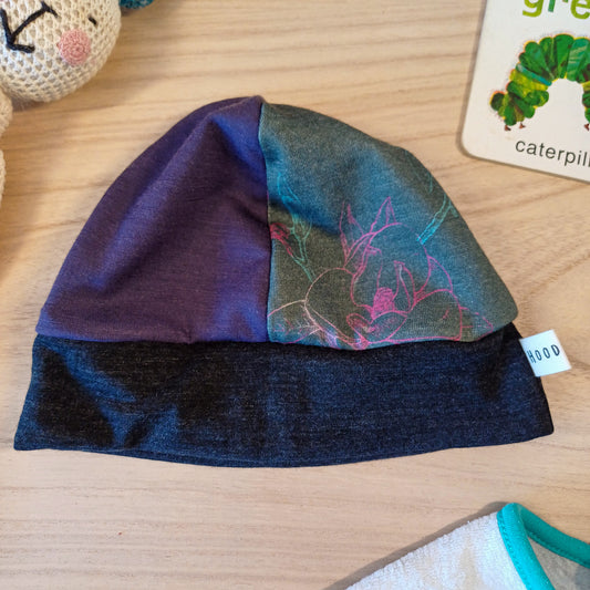 Merino Baby Beanie  3-6 months