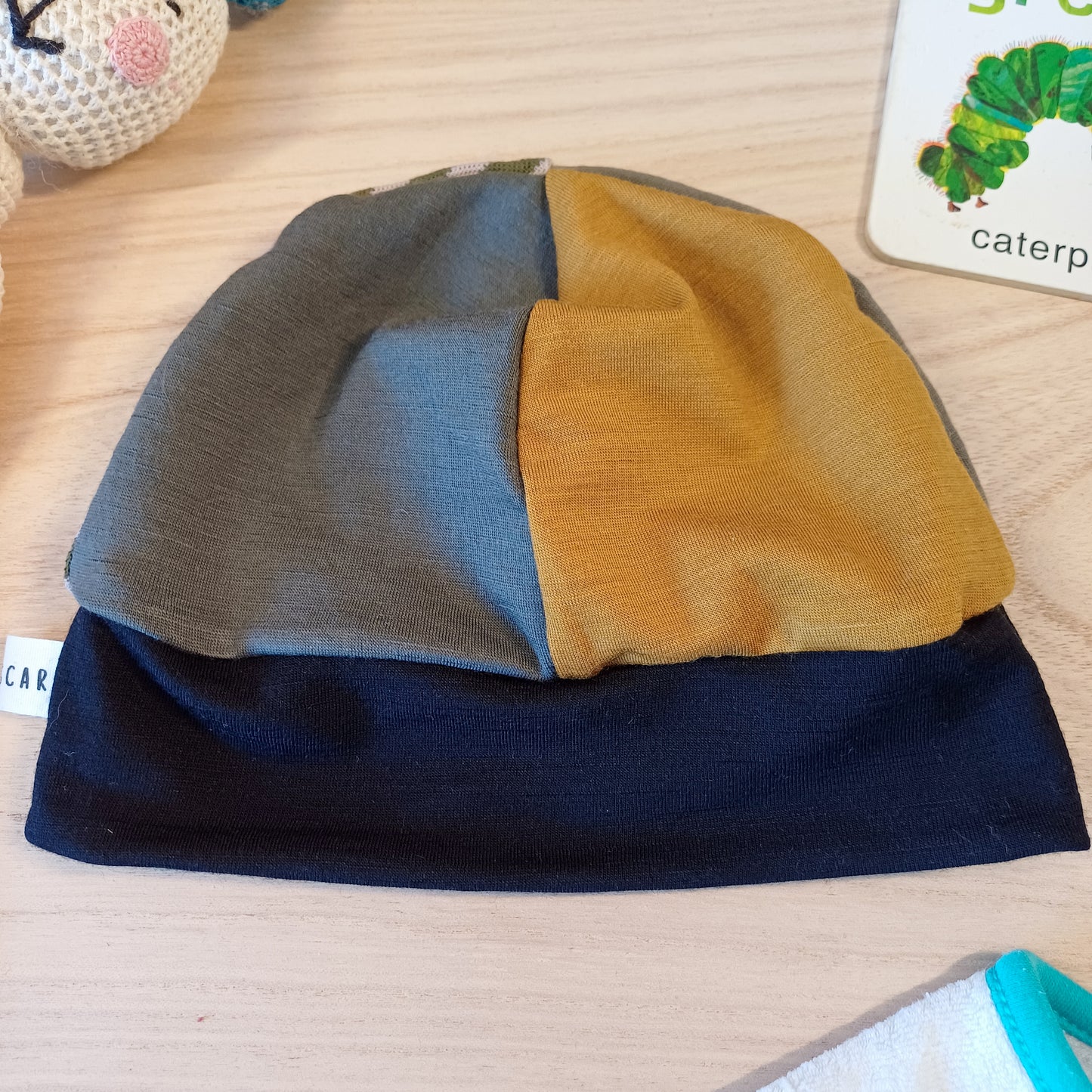 Merino Baby Beanie  3-6 months
