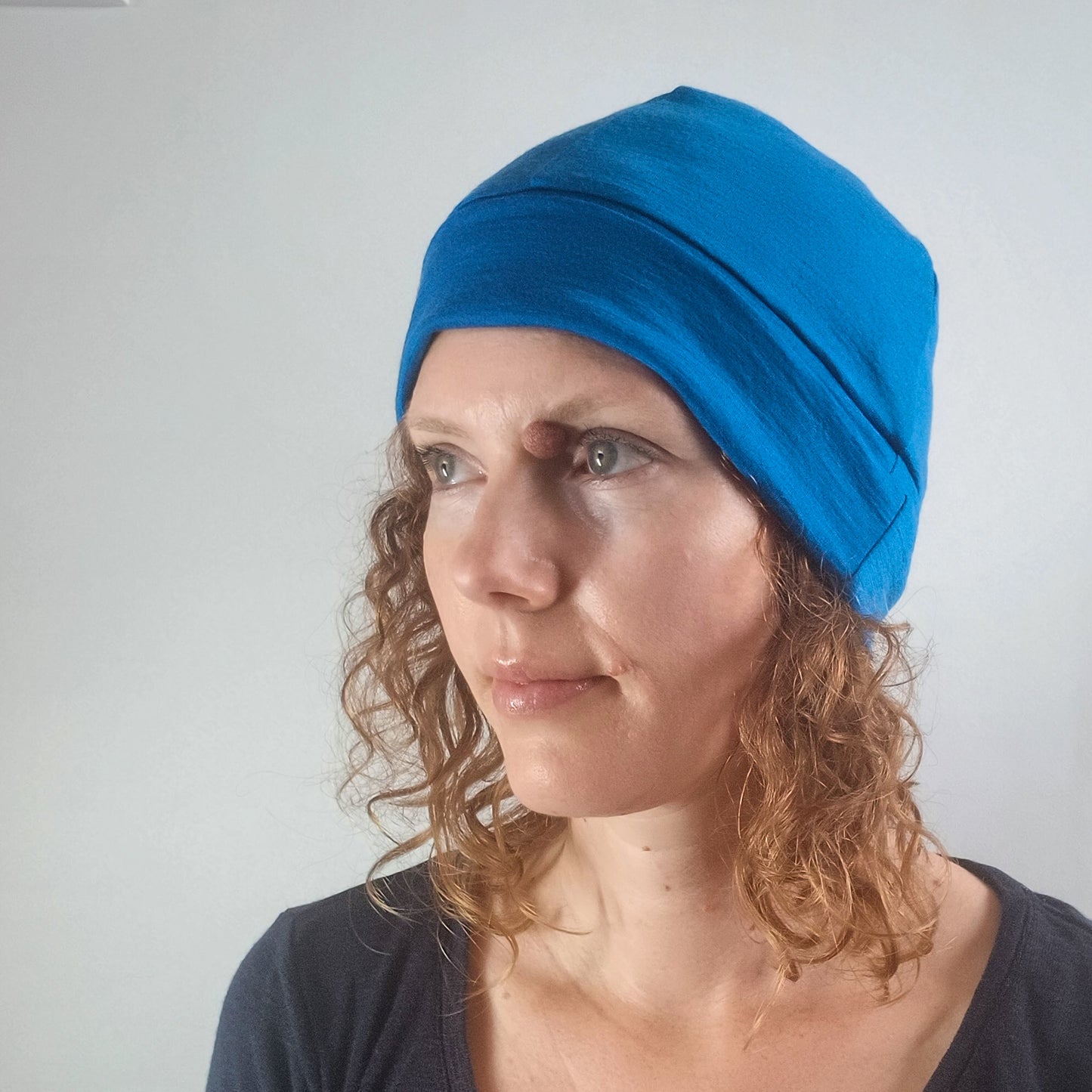 Merino Beanie - Ocean