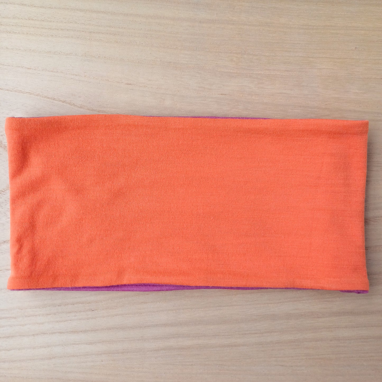 Merino Headband - Orange and Pink
