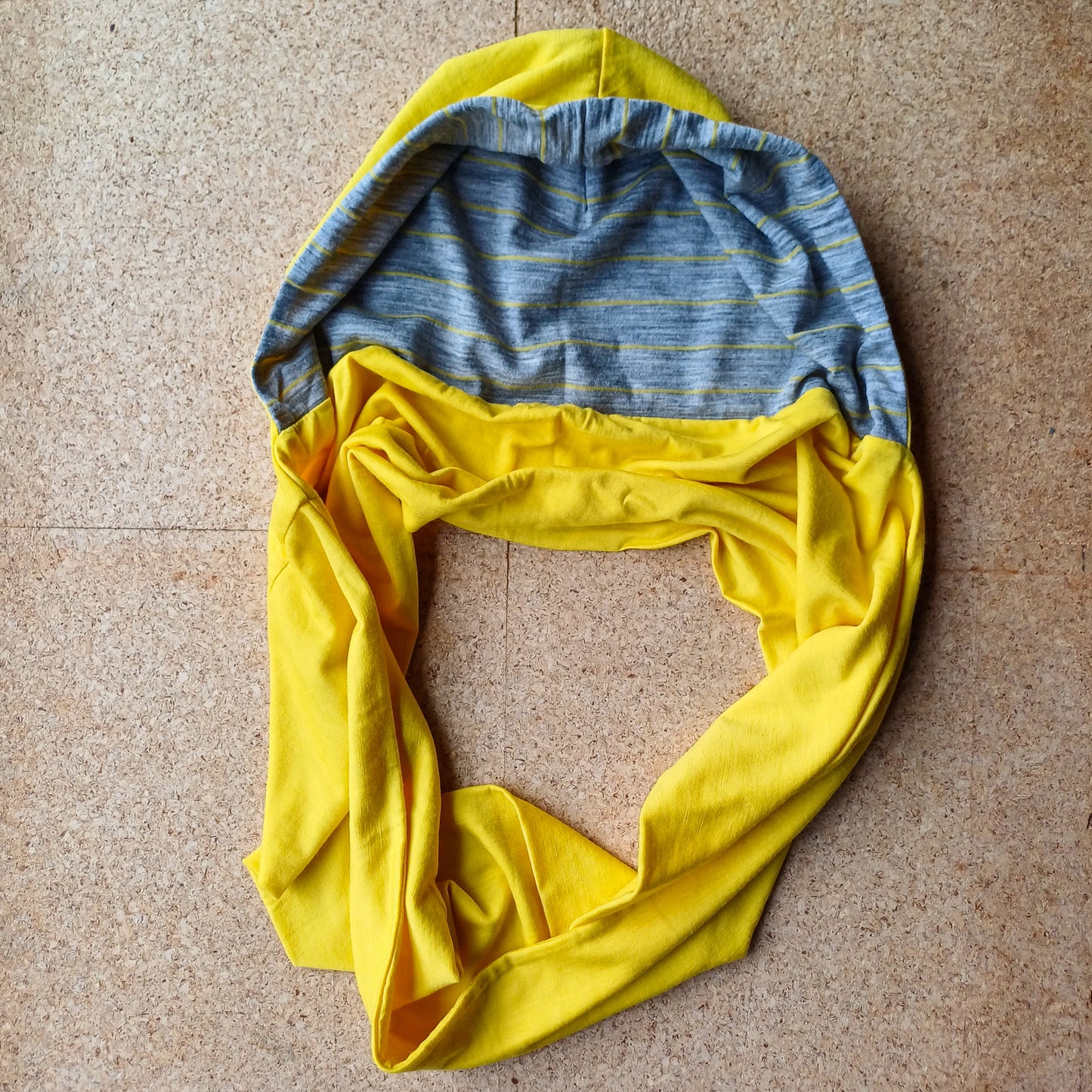 Merino Hoodscarf Kids - Sunshine