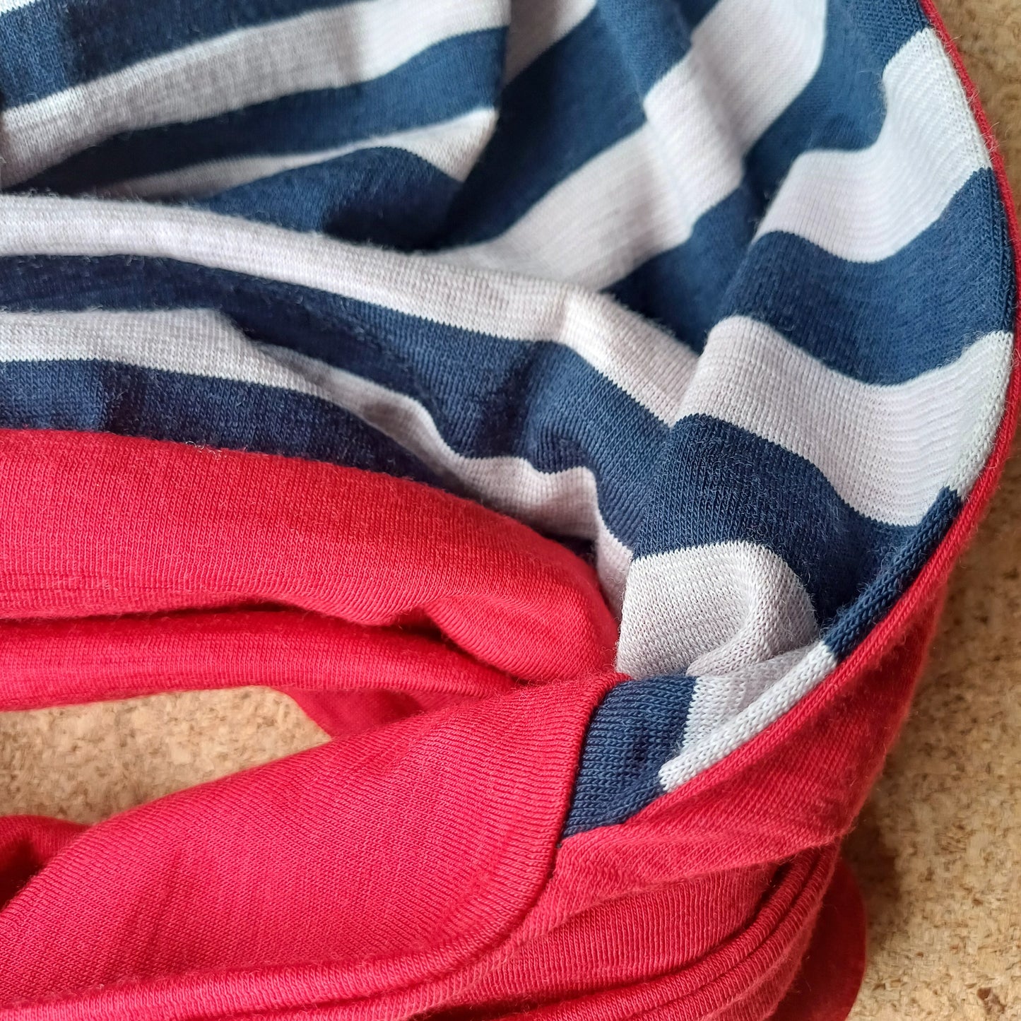 Merino Hoodscarf Kids - Red