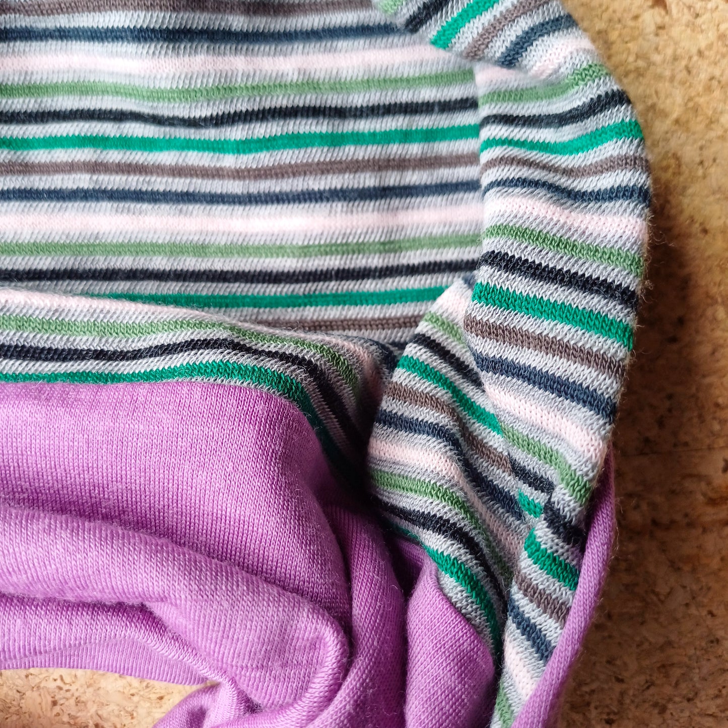 Merino Hoodscarf Kids - Violet