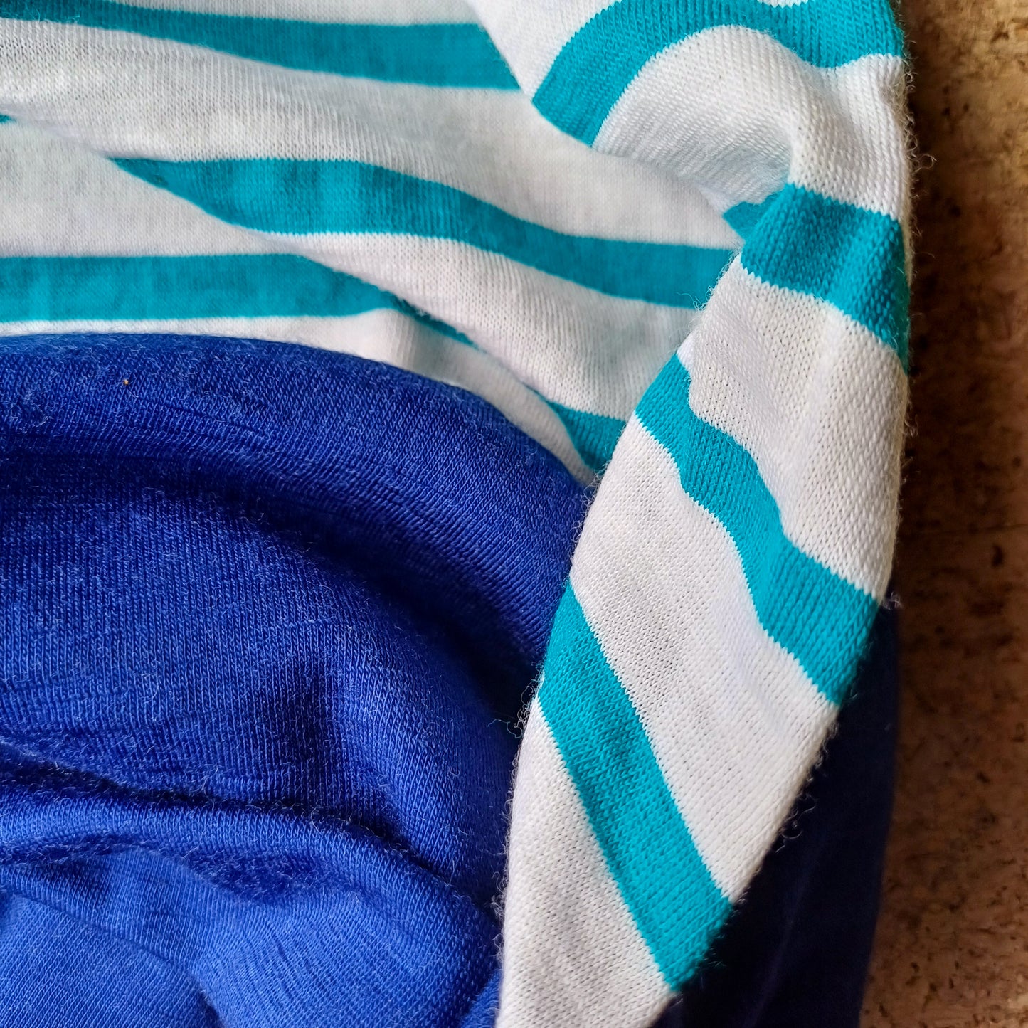 Merino Hoodscarf Kids - Seaside