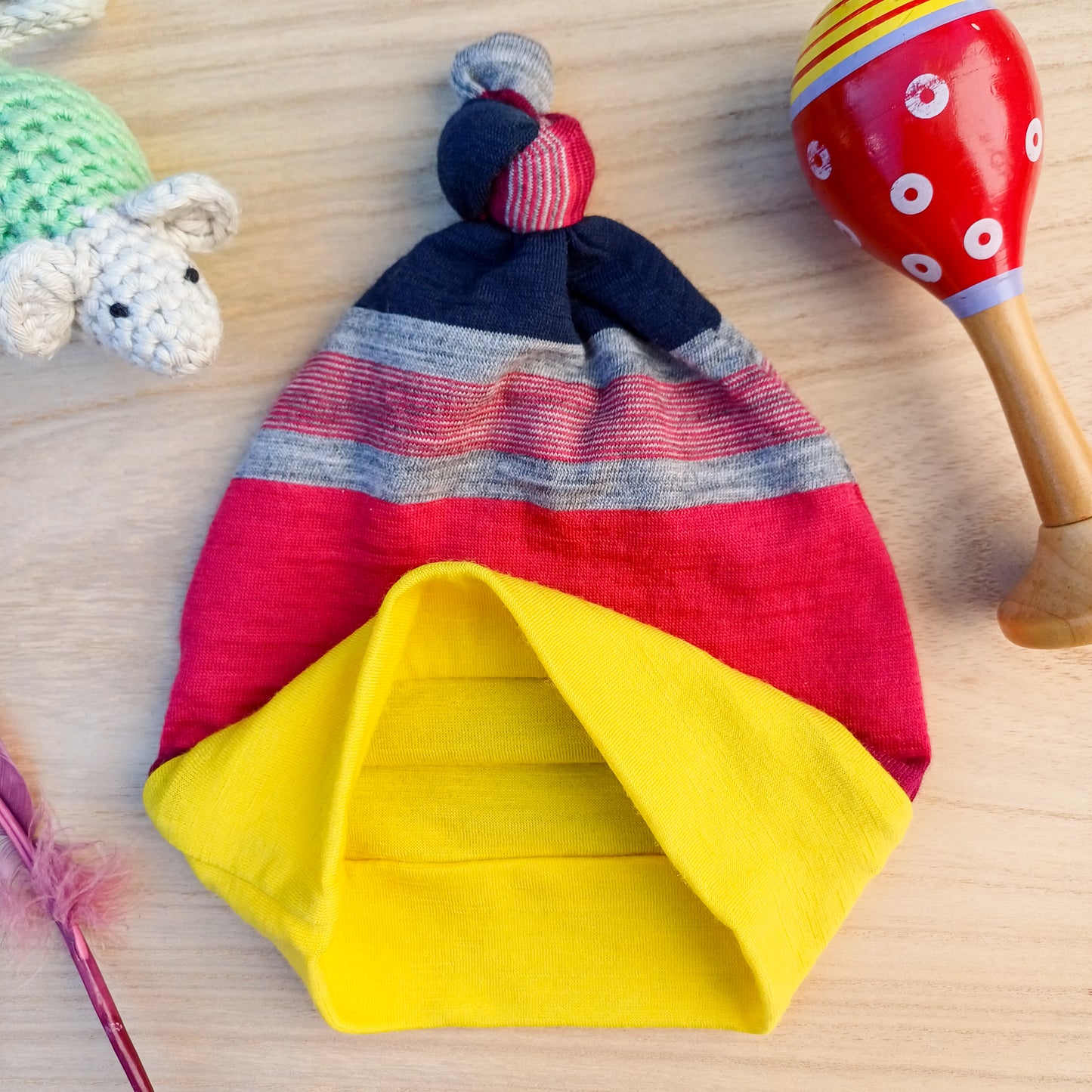 Merino Baby Beanie  Newborn