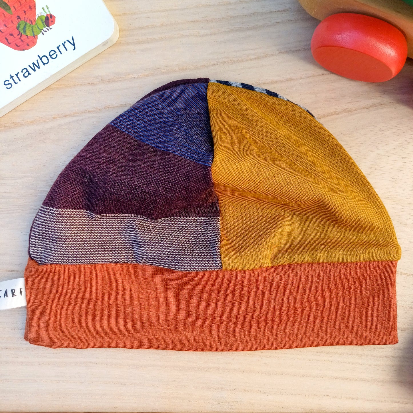 Merino Baby Beanie  3-6 months