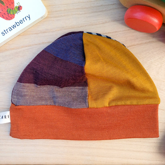 Merino Baby Beanie  3-6 months