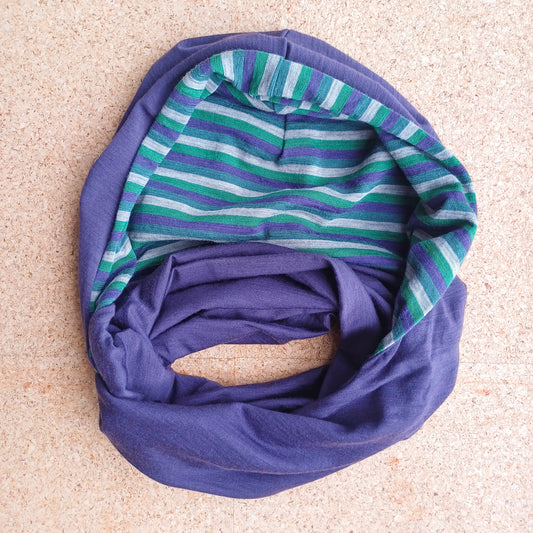 Merino Hoodscarf Kids - Camping