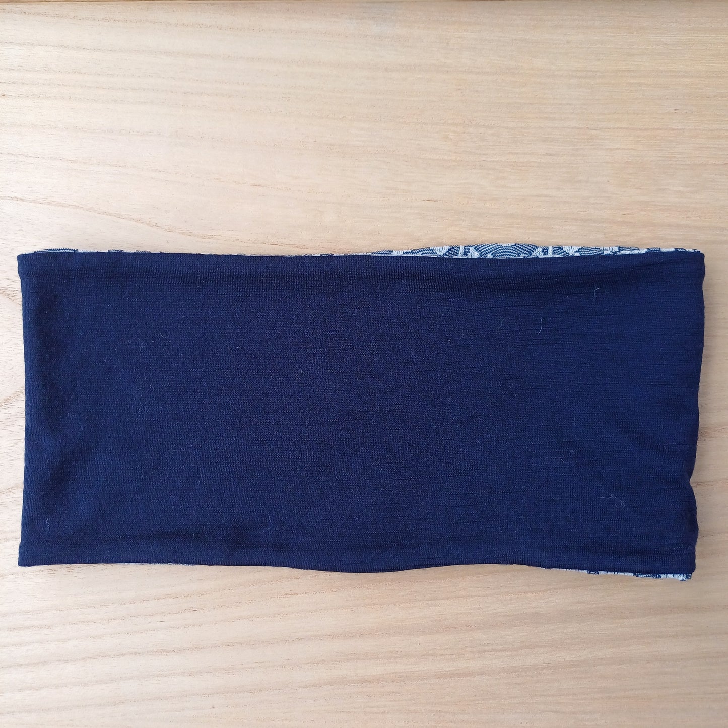Merino Headband - Ink Floral