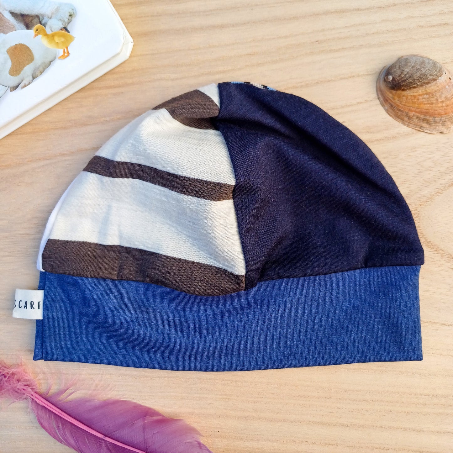 Merino Baby Beanie  6-12 months