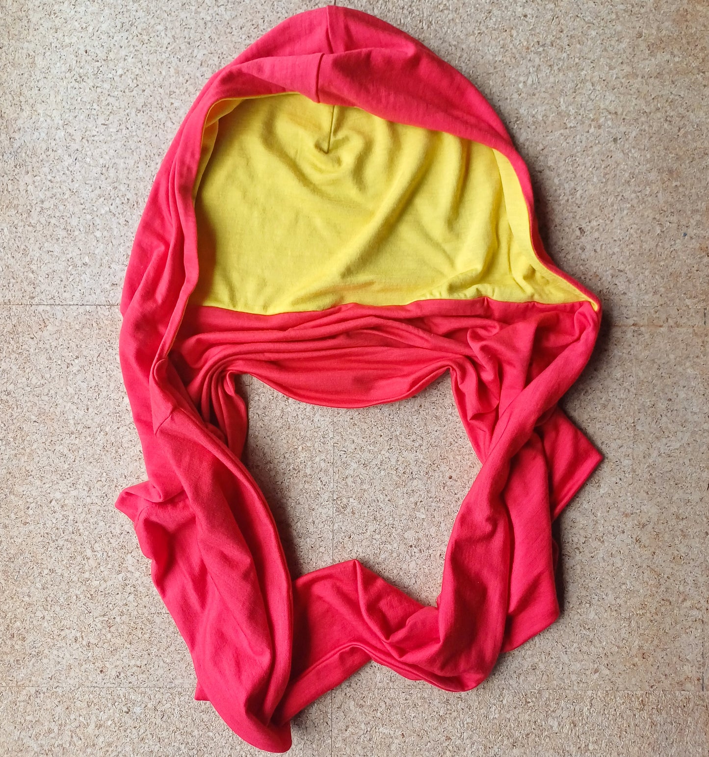 Merino Hoodscarf Kids - Trampoline