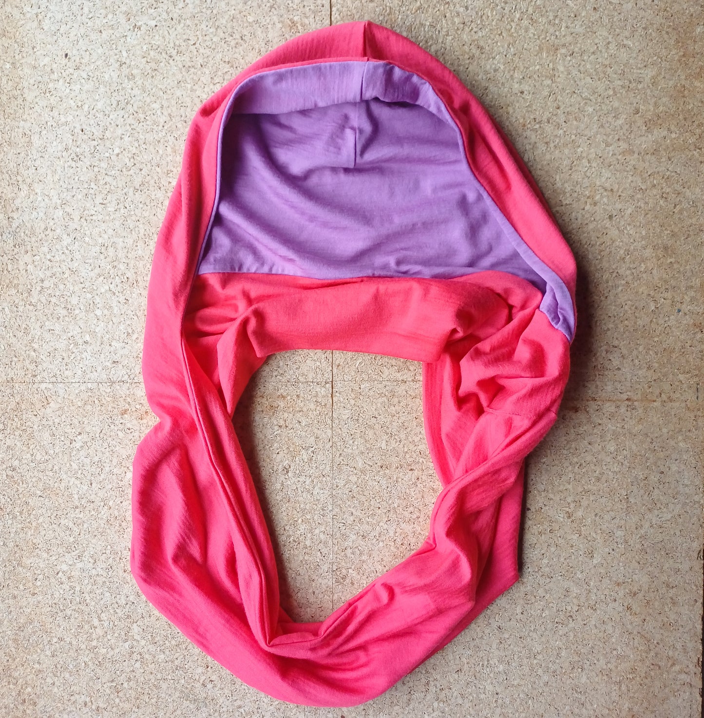 Merino Hoodscarf Kids - Berries