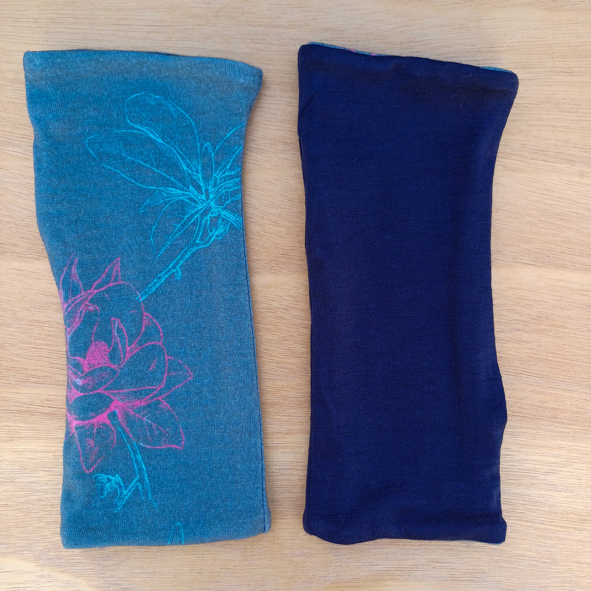 Fingerless Gloves - Flowers