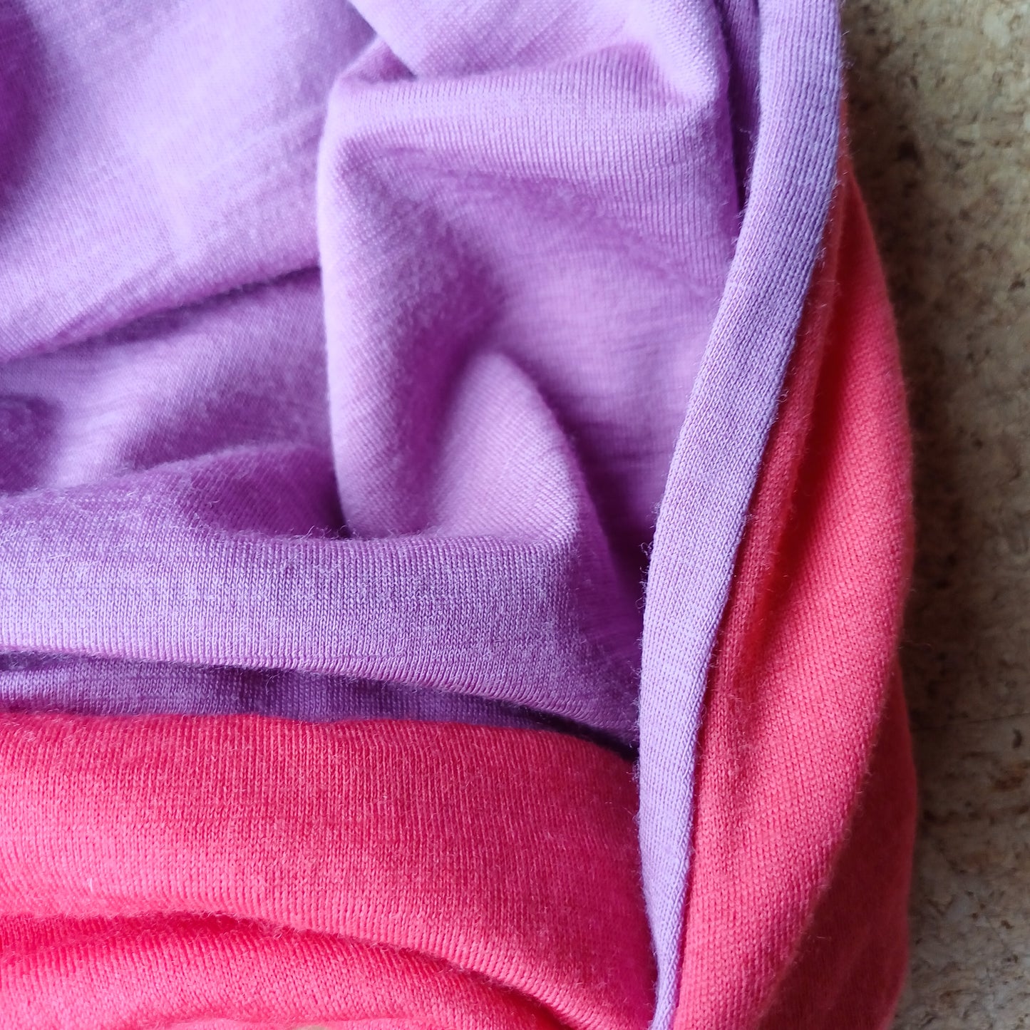 Merino Hoodscarf Kids - Berries