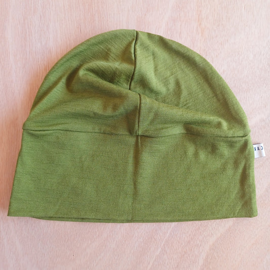 Merino Beanie - Moss