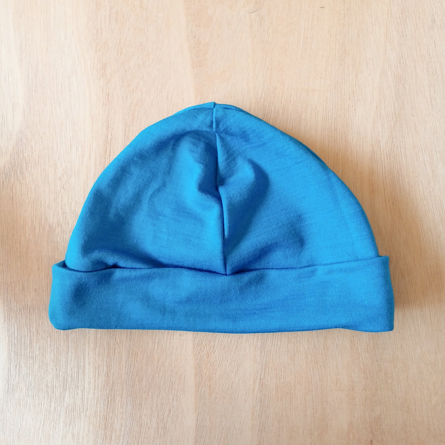 Merino Beanie - Blue