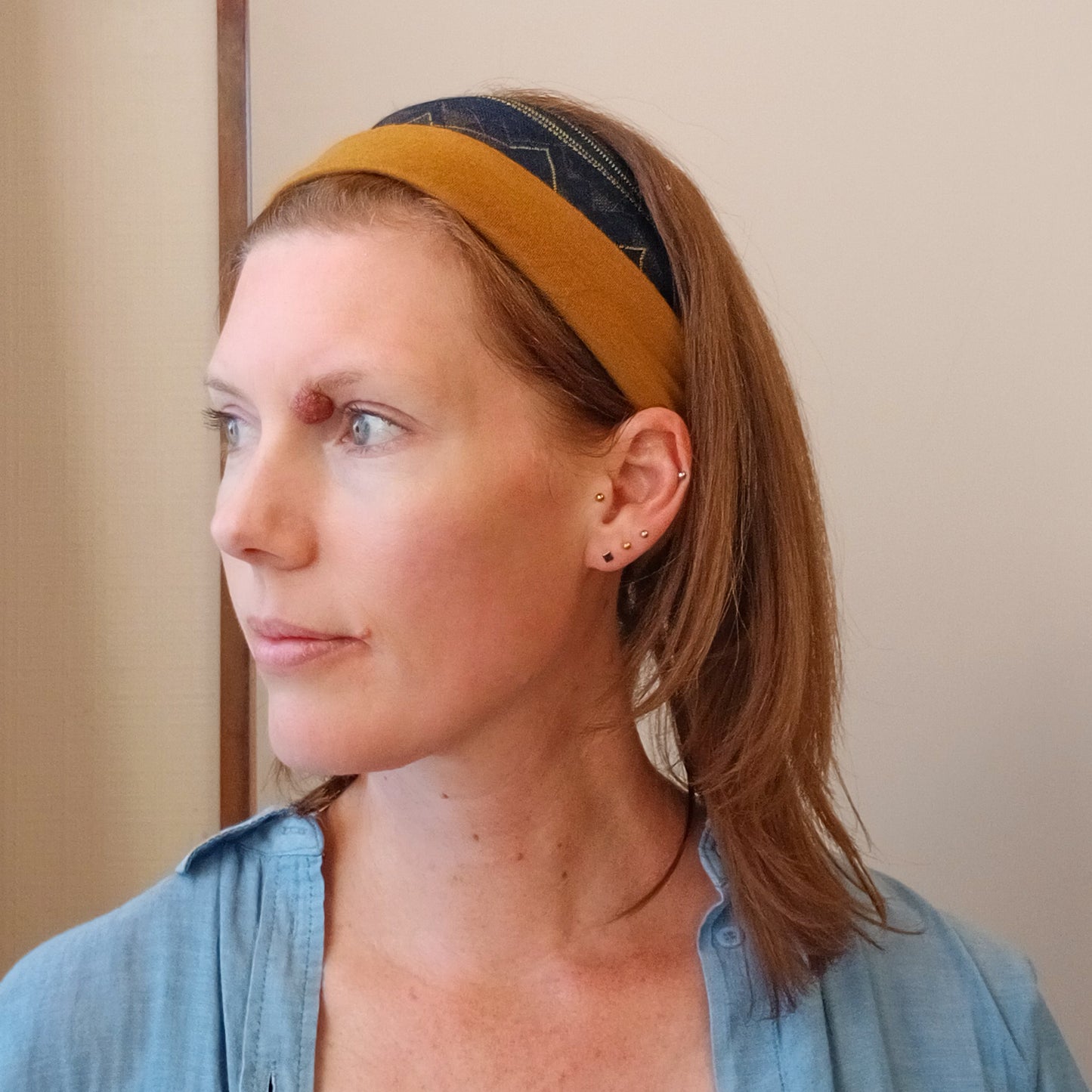 Merino Headband - Blue Mountain
