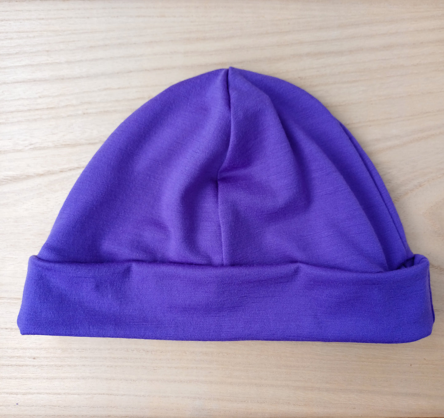 Merino Beanie - Purple Pop