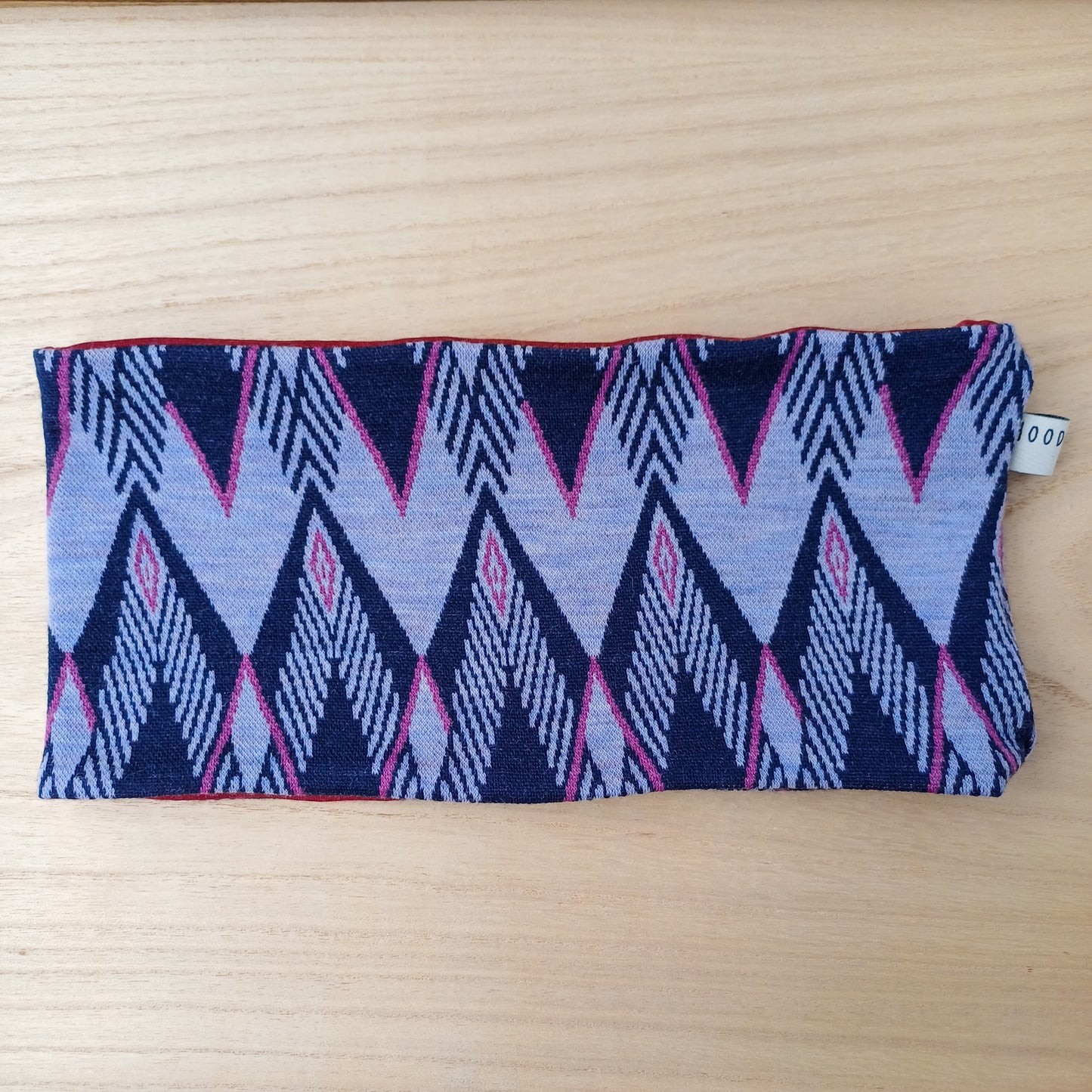 Merino Headband - Purple Peacock