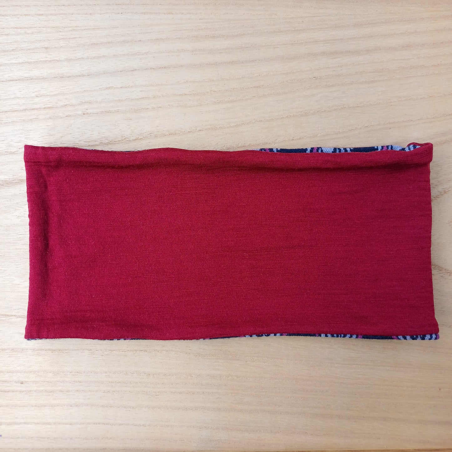 Merino Headband - Purple Peacock