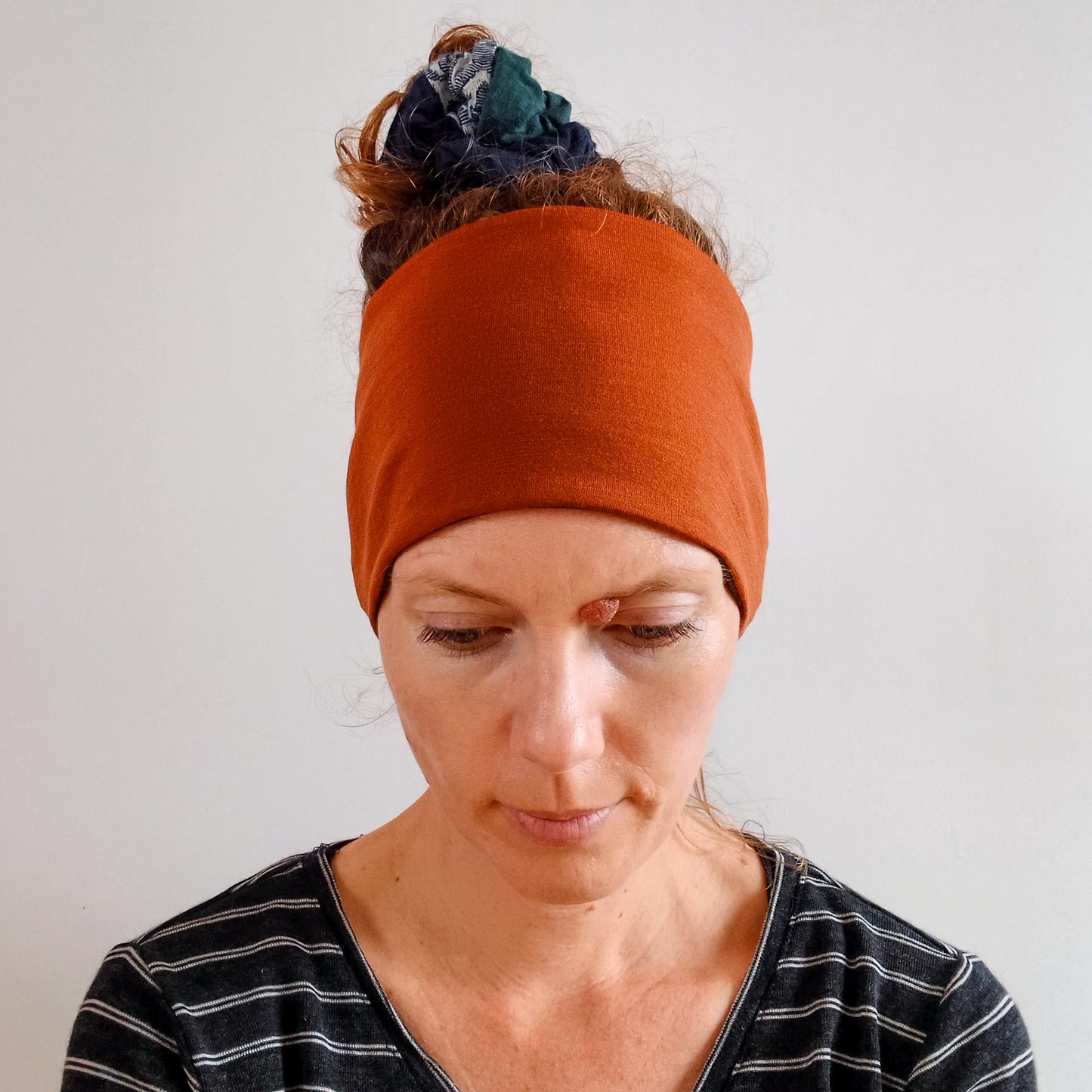 Merino Headband - Brick