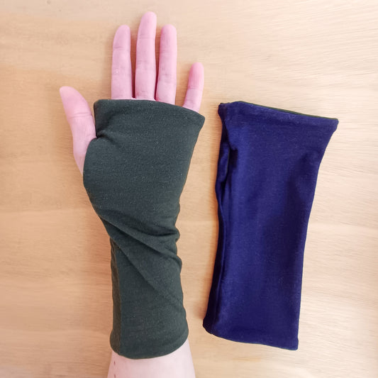Fingerless Gloves - Forest