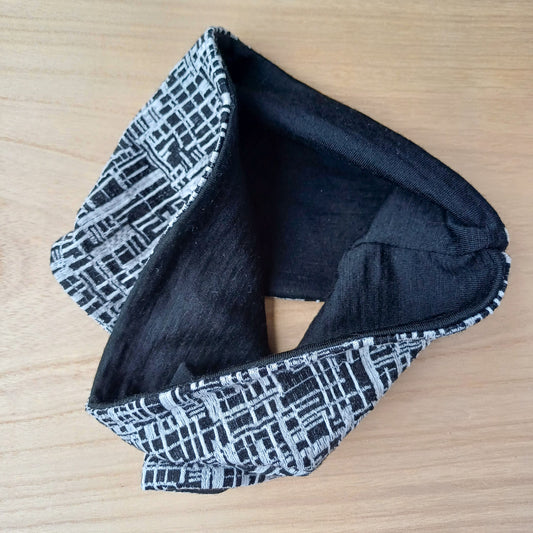 Merino Headband - Black Night