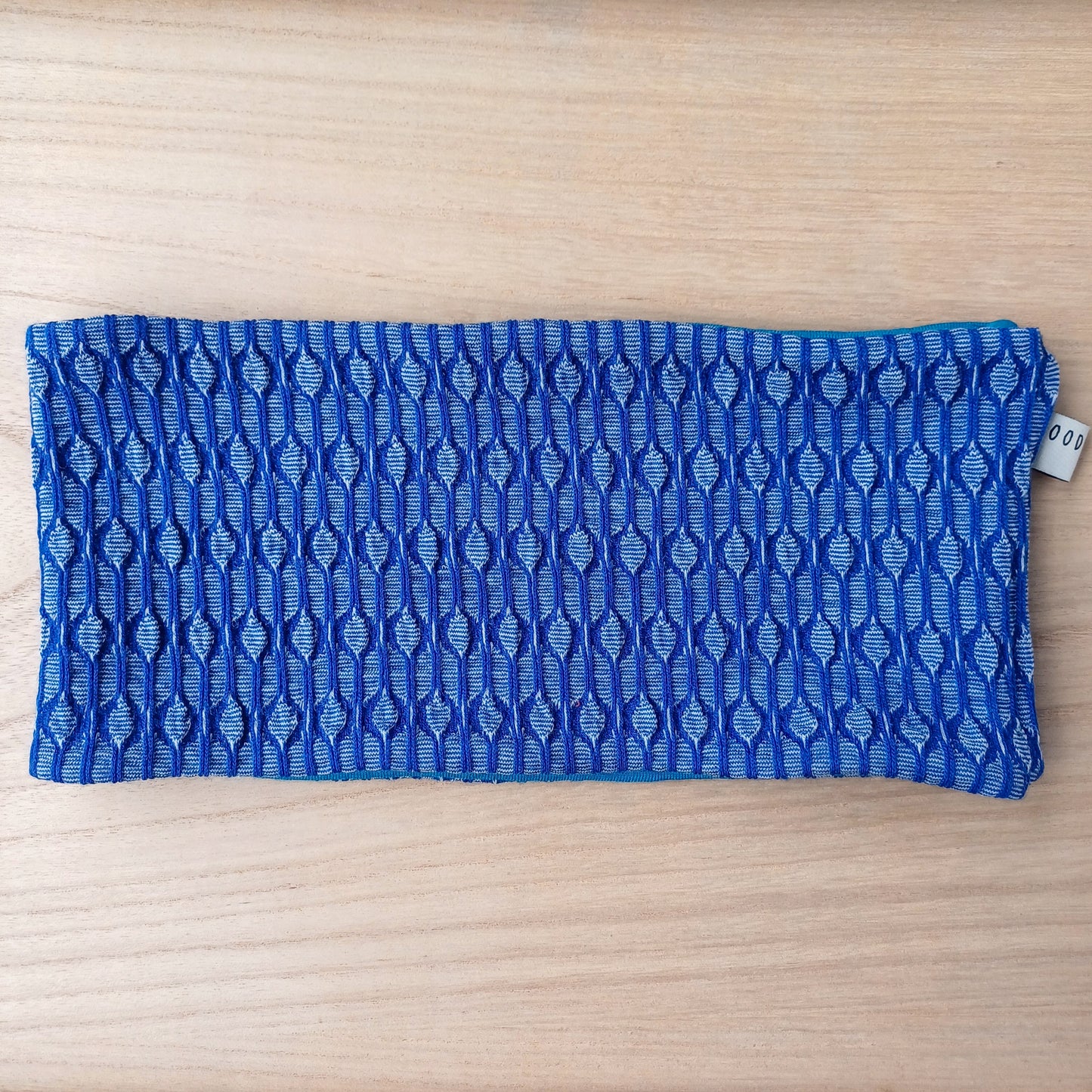 Merino Headband - Sapphire Jacquard