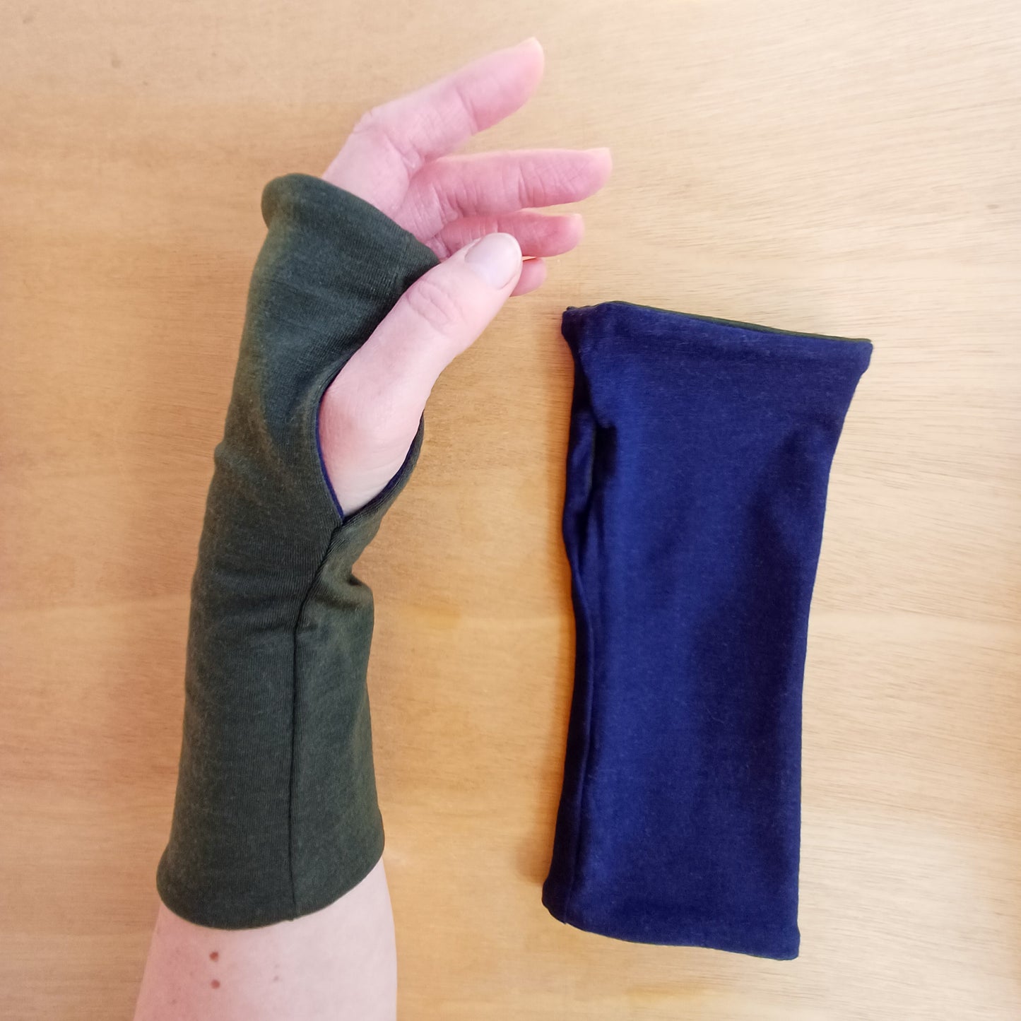 Fingerless Gloves - Forest