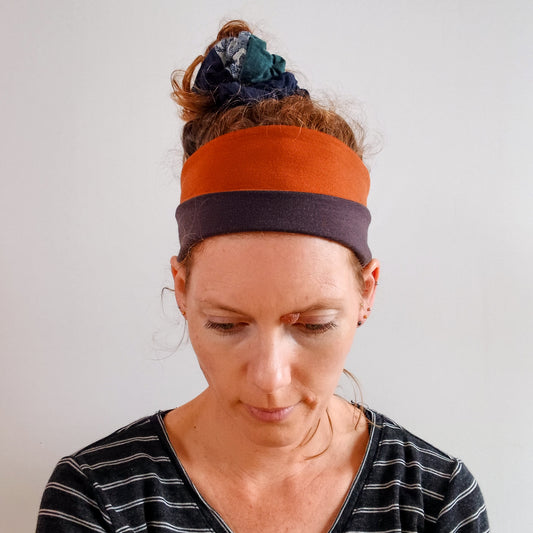Merino Headband - Brick