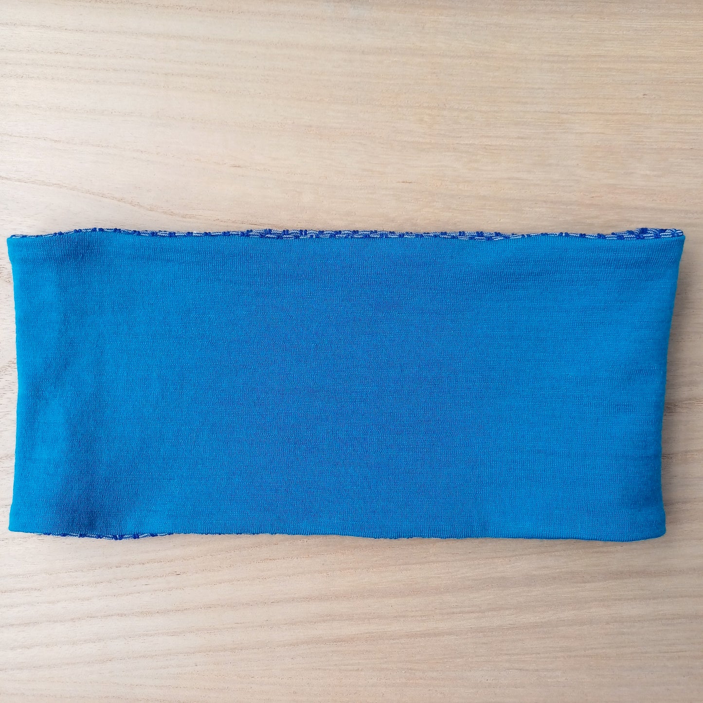 Merino Headband - Sapphire Jacquard