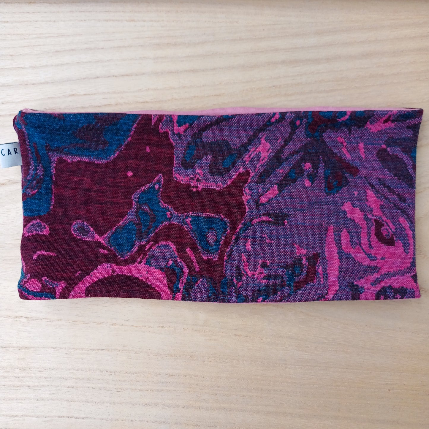 Merino Headband - Pink Swirl