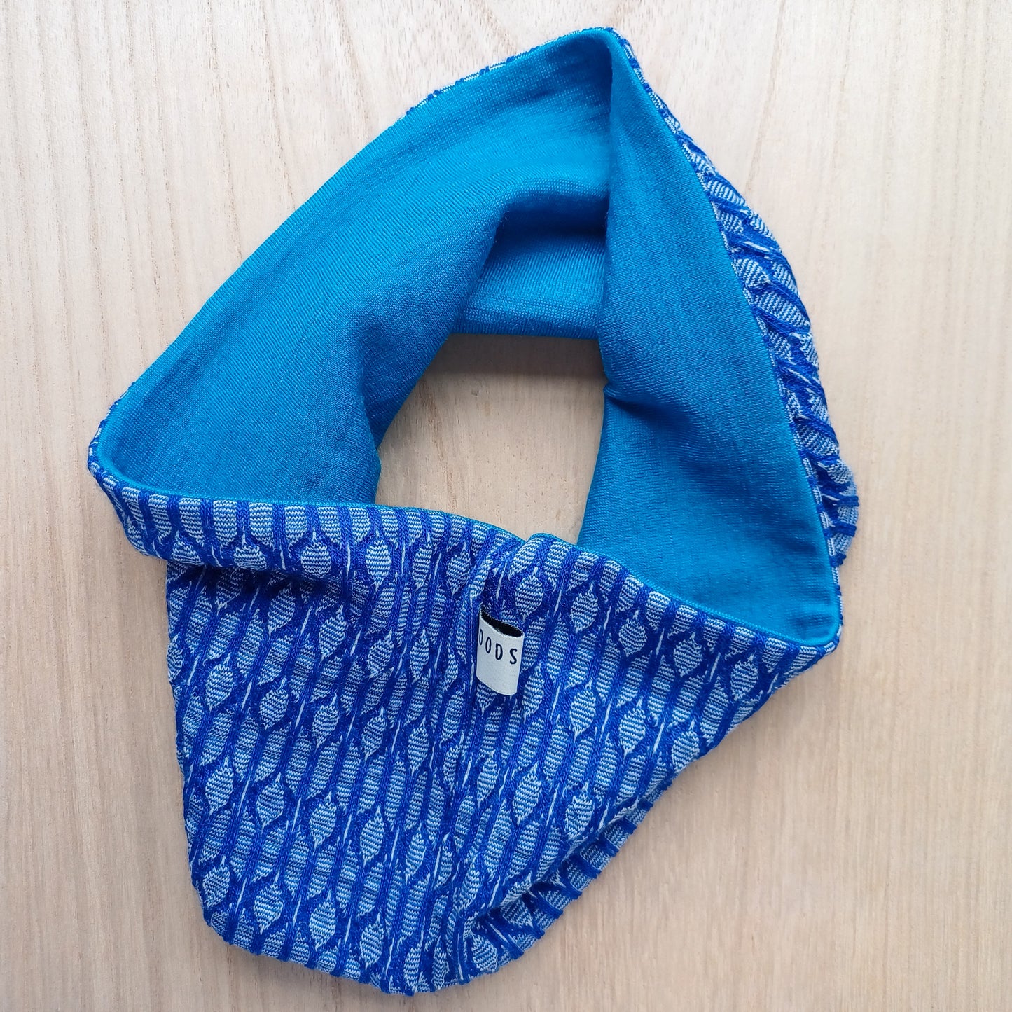Merino Headband - Sapphire Jacquard