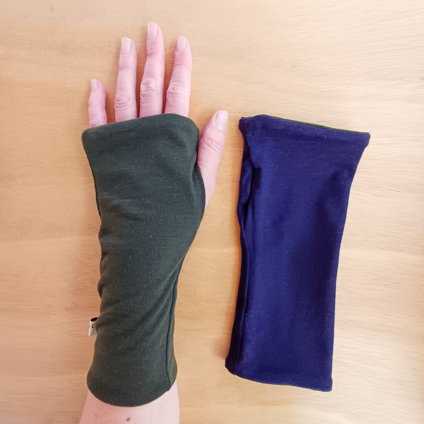 Fingerless Gloves - Forest