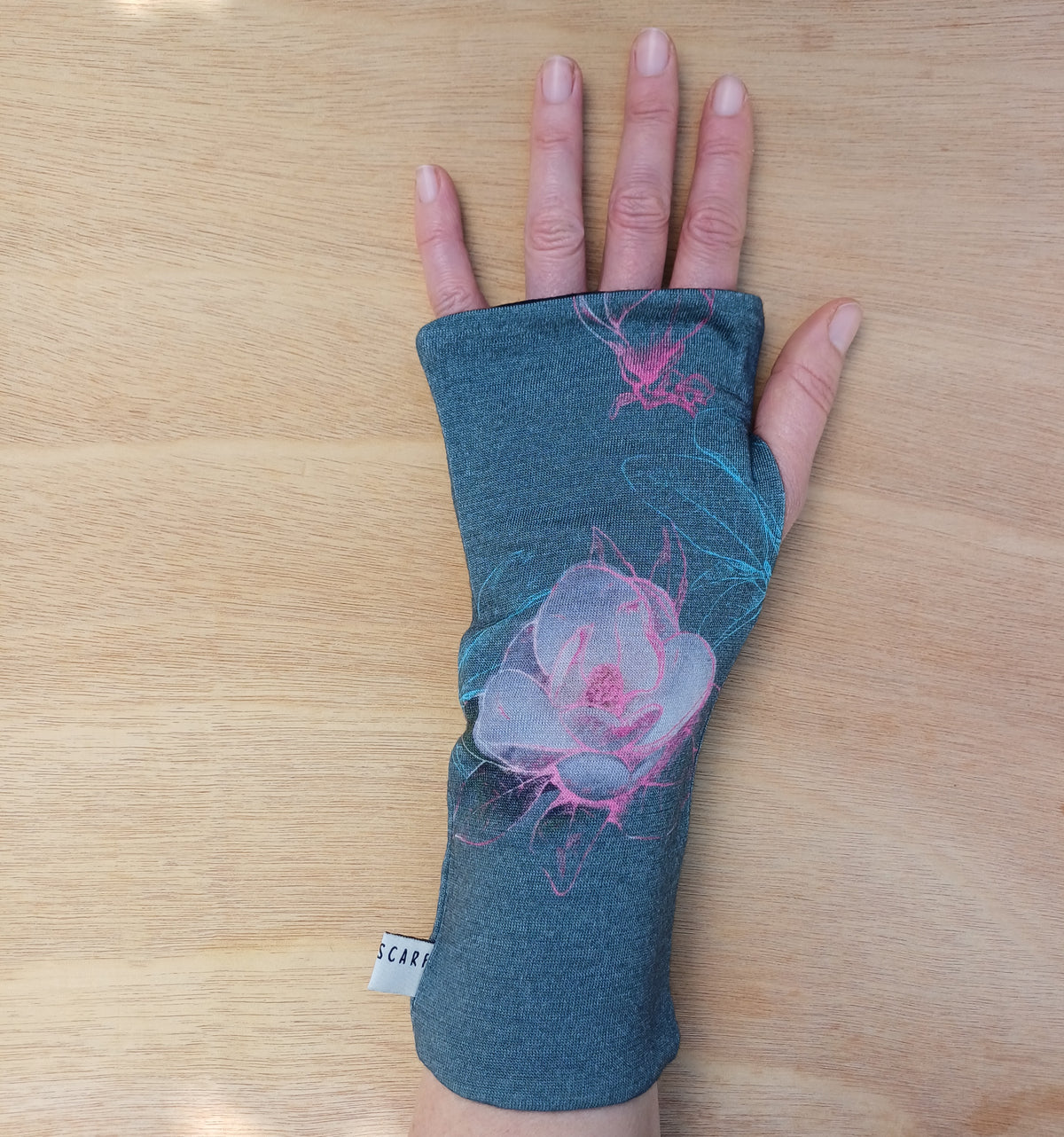 Fingerless Gloves - Flowers