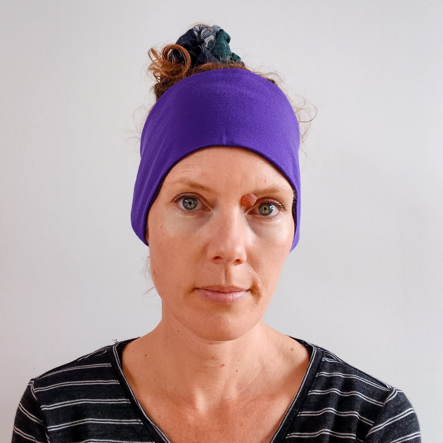 Merino Headband - Double Purple