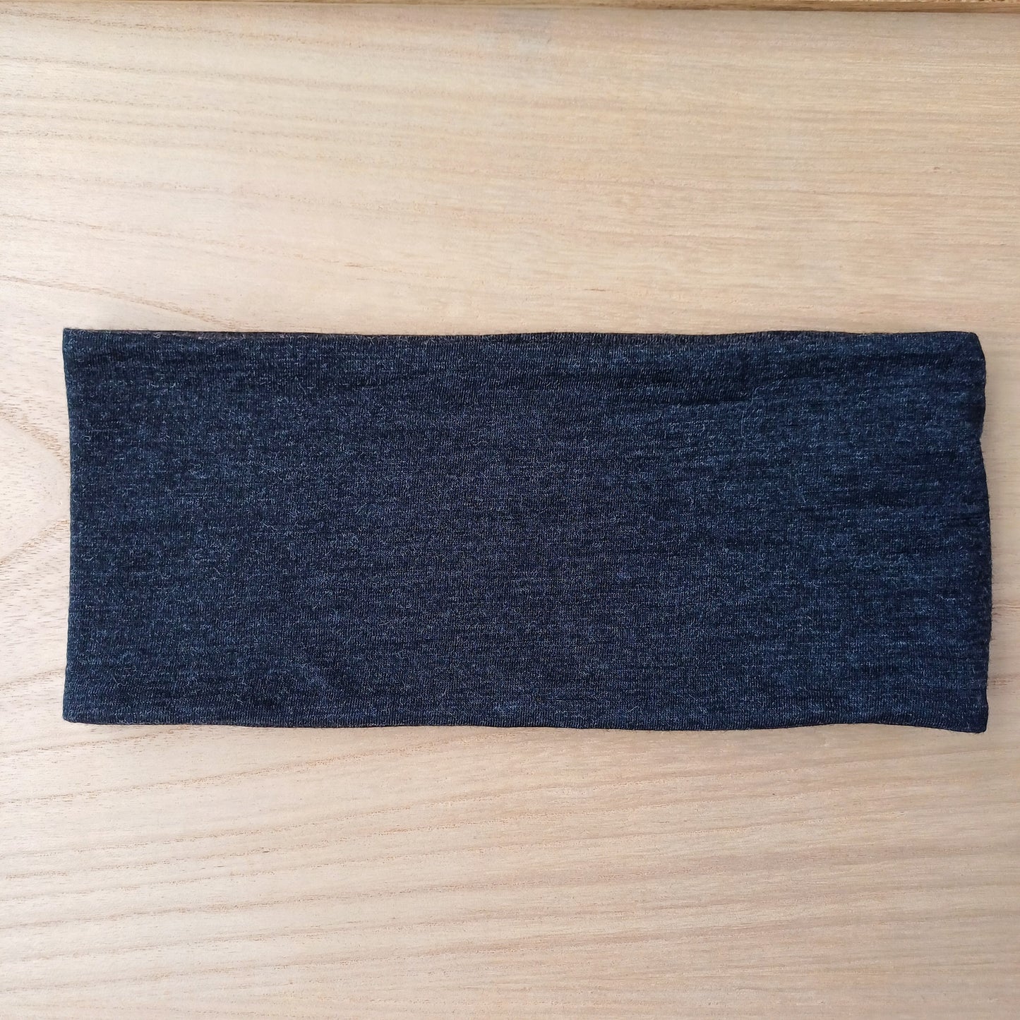 Merino Headband - Charcoal and Teal